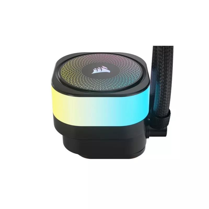 Refrigeración líquida todo en uno Corsair iCUE LINK TITAN RX RGB 12 cm negro