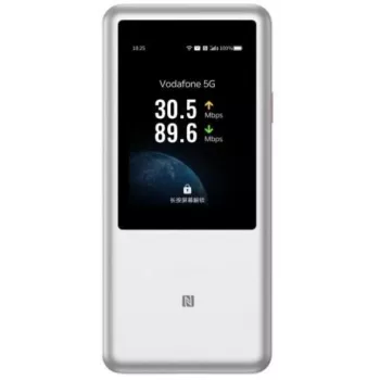 Router Wi-Fi ZTE U60 Pro Dualband Wi-Fi 802.11ac, 3600 Mbit/s, batería 10000 mAh, blanco, antenas internas