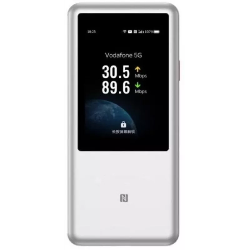 Router Wi-Fi ZTE U60 Pro Dualband Wi-Fi 802.11ac, 3600 Mbit/s, batería 10000 mAh, blanco, antenas internas