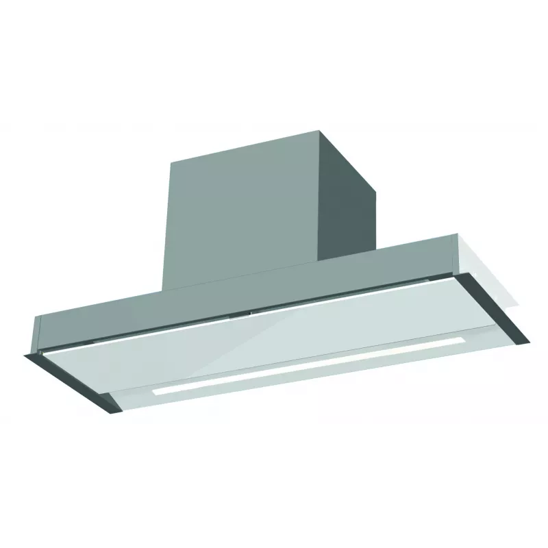 Campana de pared CATA RENOVA PURE AIR MNV90 GWH acero inoxidable recirculación