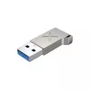 Unitek A1034NI adaptador de USB-A macho a USB-C hembra, USB 3.1 Gen1, plateado