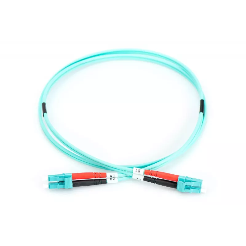 DIGITUS - Cable de red - LC multimodo (M) - LC multimodo (M) - 7,0 m - fibra óptica - 50 / 125 micrómetros - (OM3) - libre de halógenos - naranja (DK-2533-07/3)
