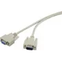 Cable alargador Renkforce 1371918 D-Sub 9 pines conector macho a D-Sub 9 pines conector hembra, 2 m
