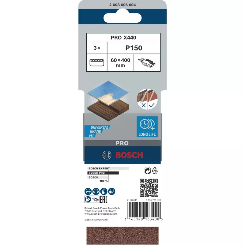 Accesorio de lijado Bosch 2 608 606 004 3 piezas
