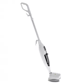 Adler AD 7052 mopa de vapor rotatoria blanca
