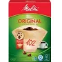 Filtros de café de papel Melitta Original 102 — tamaño 102, filtros cónicos desechables