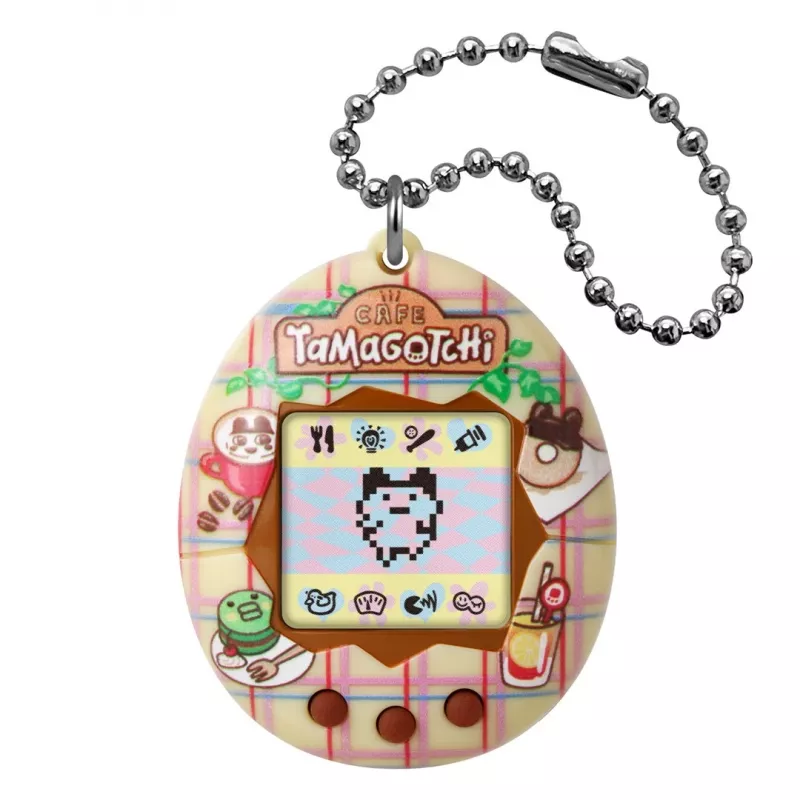 Set de figuras coleccionables Bandai Tamagotchi CAFE modelo 42997 — set de figuras coleccionables