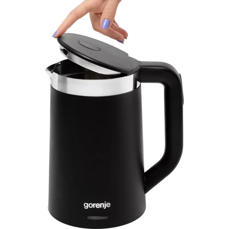 Hervidor Gorenje K17TRDW 1,7 L 2200 W negro