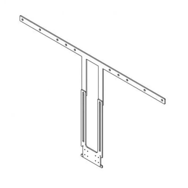 Kit de montaje Hagor 2287 negro para pantallas de 75-86 pulgadas
