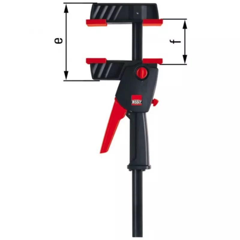 Abrazadera Bessey DUO30-8 multicolor metal 300mm de ancho