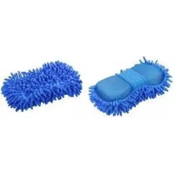 Esponja de microfibra IWH 071127 — tamaño 250×120×60 mm, esponja de limpieza 2 en 1