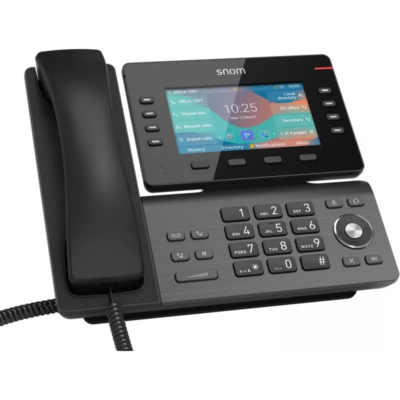 Teléfono IP Snom D862 negro LCD