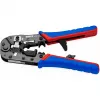 Alicate crimpador de cables Knipex 97 51 13 negro, azul, rojo