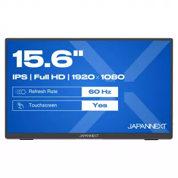 Monitor JAPANNEXT JN-MD-I156FHDR-T 39,6 cm (15,6 inch) 1920 x 1080 píxeles Full HD LED táctil gris