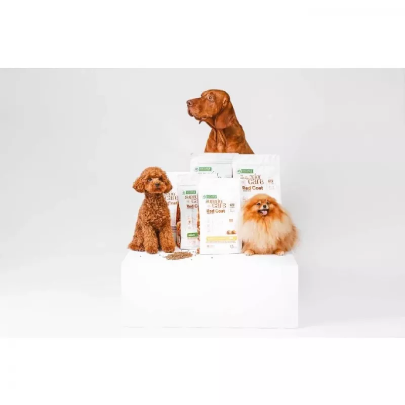 Pienso seco para perros nature's protection Superior Care Red Coat Adult Small breed sin cereales salmón 10 kg