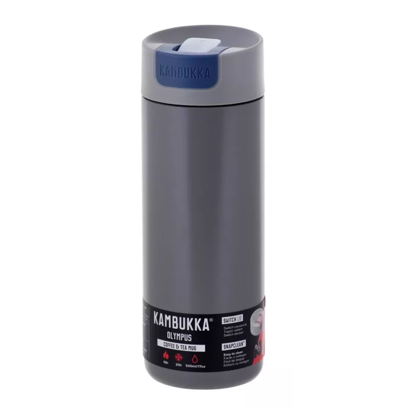 Kambukka Olympus Serious gris - Vaso térmico, 500 ml
