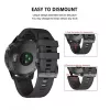 Correa para reloj Tech-Protect para Garmin Fenix Serie — compatible con Fenix 3, 5X, 3HR, 5X Plus, 6X, 6X Pro, 7X — negra