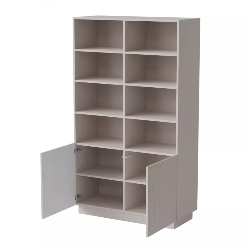 Cama Meble LIVERTI librería, 100x42x171 cm, cachemira