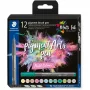 Rotulador pincel Staedtler Pigment Arts colores pastel 12 unidades