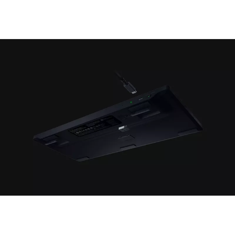 Razer BlackWidow V4 Low-Profile Tenkeyless HyperSpeed teclado gaming, interruptores verdes, distribución US