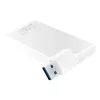 Hub USB 3.0 de 4 puertos, plateado