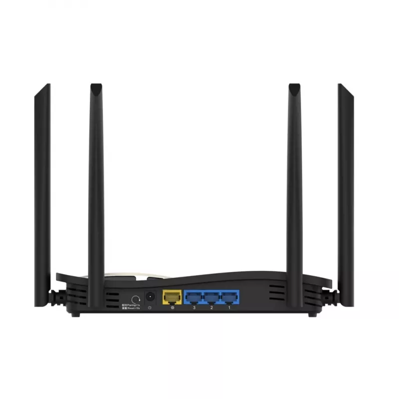 Router de sobremesa RUIJIE RG-EW1200G PRO Doble banda Wi‑Fi 5, 1300 Mbps, 6 antenas externas, 4 puertos Gigabit LAN