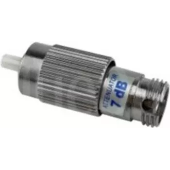 Atenuador óptico CBO SFA24BK5 monomodo, atenuación fija de 5 dB, fibra en línea