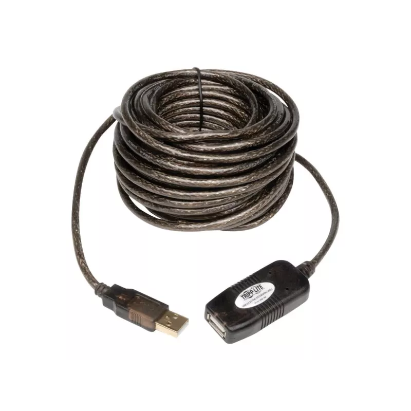 Tripp Eaton Tripp Lite Serie 10M cable repetidor alargador activo USB 2.0 Hi-Speed USB-A M/H 33' 33ft 10 metros - cable alargador USB - USB (M)