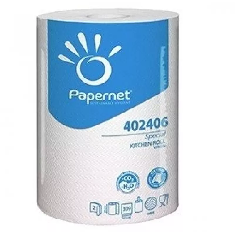 Papernet Special rollos de toallas de papel, papel, 2 capas, 60 m, celulosa, blanco (402406-1)