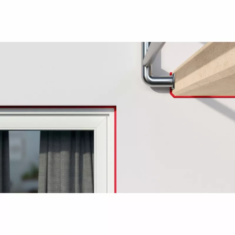 Sellador Flex MS 290ml, masilla selladora blanca, altamente flexible y pintable