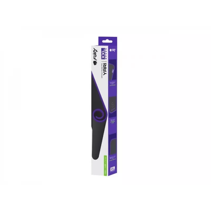 ALFOMBRILLA DE RATÓN FURY YARI SPEED XXL NEGRA 1200X600MM