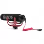 VideoMic GO, micrófono negro/rojo