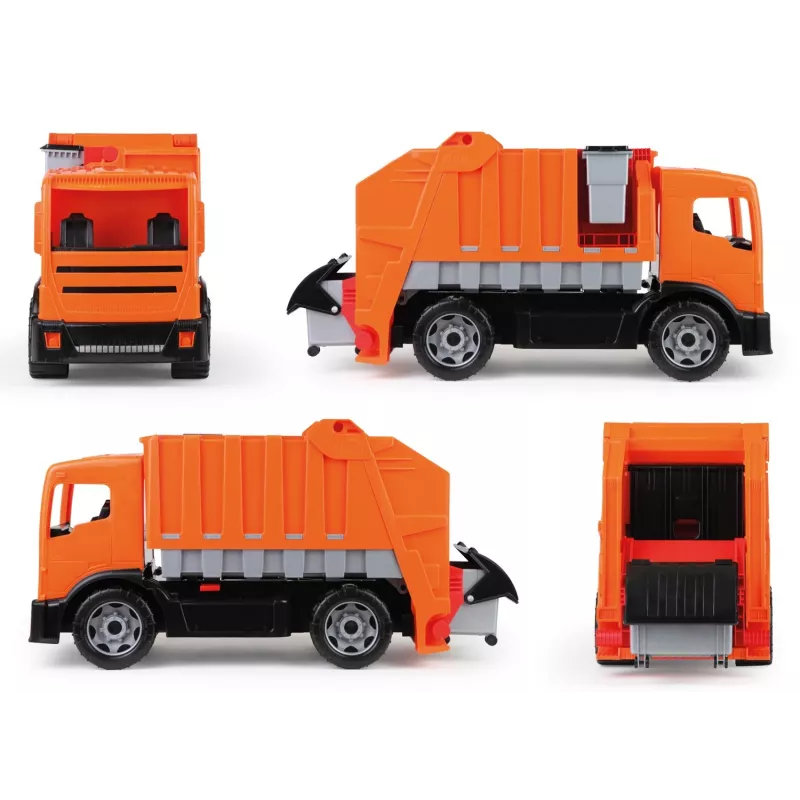 Camión de basura de juguete Lena 02166EC — caja de cartón marrón individual