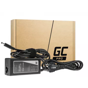 Fuente de alimentación Green Cell AD75AP 65W 19,5V 3,34A para portátiles Dell, interior, negro