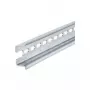 Guía para rack Rittal 4934.000, acero, plata, profundidad 555 mm, pack de 6