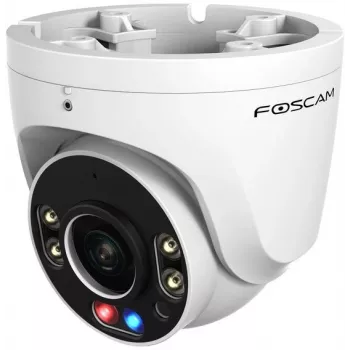 Cámara de vigilancia IP Foscam W5EP 5MP POE blanca