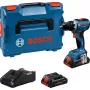 Taladro atornillador a batería Bosch GSR 18V-65 con 2 baterías de 4.0 Ah