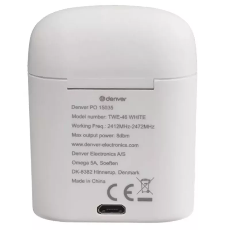 Auriculares Denver TWE-46WHITE