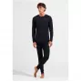 ODLO BL BOTTOM Pantalón largo MERINO, talla M, negro
