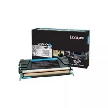 Lexmark C746A1CG cartucho de tóner para C746/C748, cian, 7000 páginas