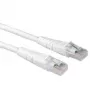 Cable de parcheo UTP ROLINE Cat.6, blanco 0,3m (21.15.1516)
