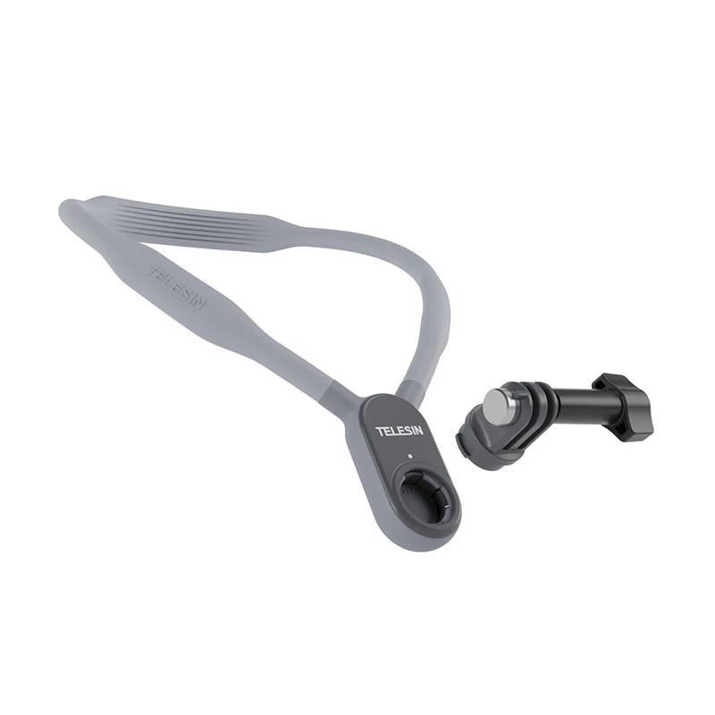 Correa para cuello con soporte para cámaras de acción Telesin TE-HNB-001 – longitud ajustable, soporte de cambio rápido