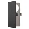 Funda de libro de piel FIXED para Xiaomi Redmi 14C, negra — protección frontal y trasera