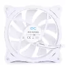 Alphacool Rise Aurora 24850 ventilador de caja PWM de 120 mm, 120x120x25 mm, blanco