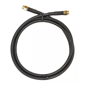 Cable coaxial MikroTik SMASMA de 1 m SMA negro