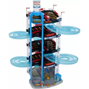 Parking interactivo de juguete Theo Klein Bosch set de juego de parking de carreras de 5 plantas