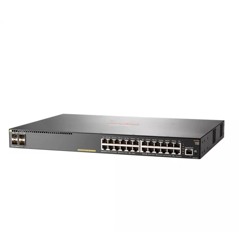 Switch HPE Aruba Networking 2930F 24G PoE+ 4SFP+