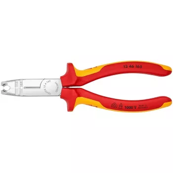 Alicates pelacables Knipex 13 46 165 rojo, amarillo