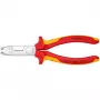 Alicates pelacables Knipex 13 46 165 rojo, amarillo