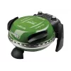 Delizia Horno de pizza G1000603 (Verde, 1.200 vatios, para pizza Ø 31 cm)